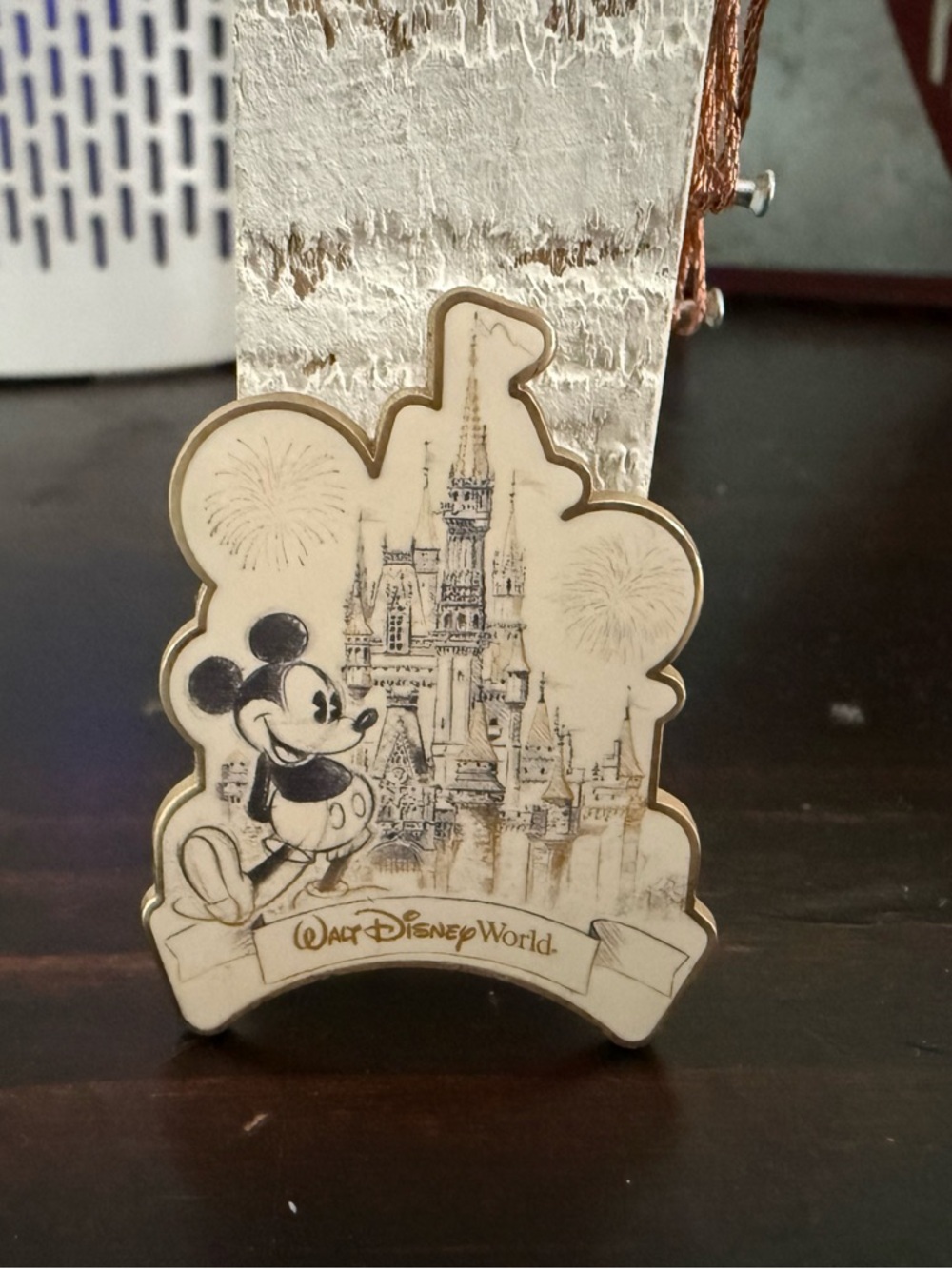 Authentic Walt Disney World Mickey Castle Pin
